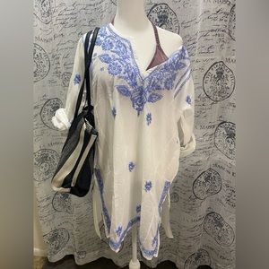 JACKPOT | Embroidered Tunic / Swim Cover